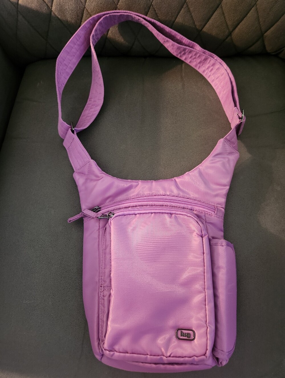 Lavender Lug  Pivot Crossbody